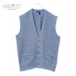 画像1: ROBERT BRUCE Mix Nep Knit Vest (1)