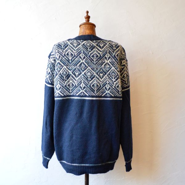 画像2: Jantzen Pattern Crew Sweater  【SALE】 (2)