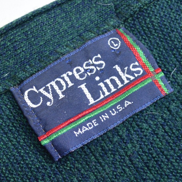 画像3: Cypress Links アクリル ミックスニット カーディガン 【約 Mサイズ】 (3)