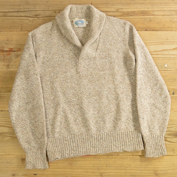 画像1: ENVIRONMENTAL CLOTHING Shawl Collar Sweater 【Medium】 (1)