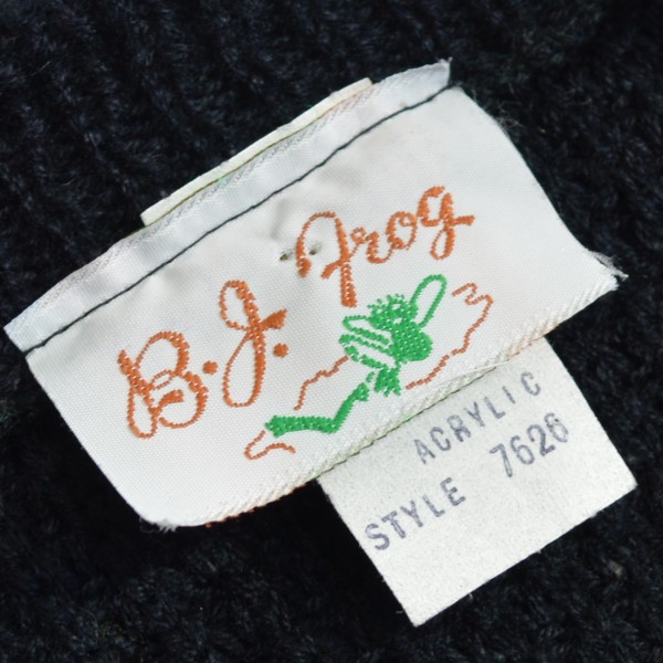 画像3: B.F.Frog アクリル ボートネック セーター 【約 Sサイズ】 【レディース】 (3)
