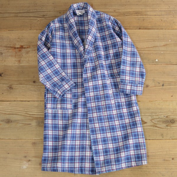 画像1: REST-SAFE ROBE Flannel Check Gown 【Ladys】 (1)