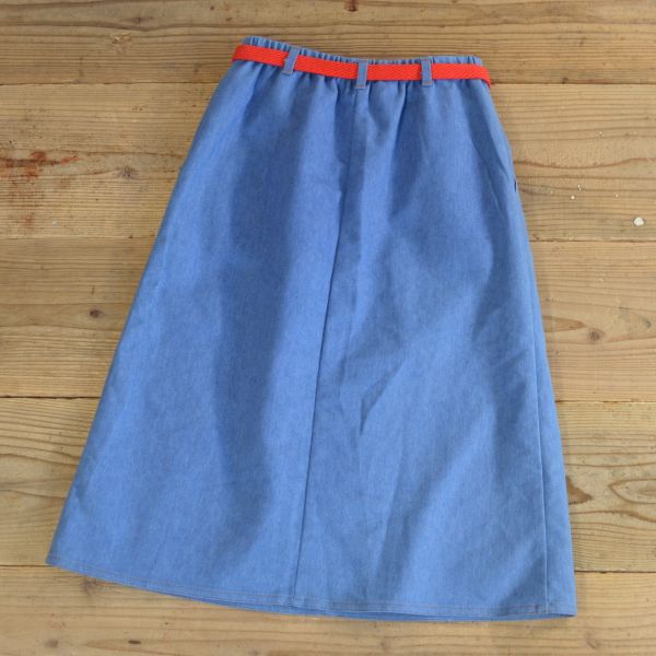 画像2: KORET CITY BLUES Denim Skirt with Belt 【Ladys】 (2)