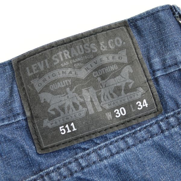 画像3: Levi's 511 デニムスキニーパンツ 【W30】  【SALE】 (3)