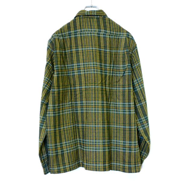 画像2: 60s McGREGOR Wool Flannel Check Box Shirts (2)