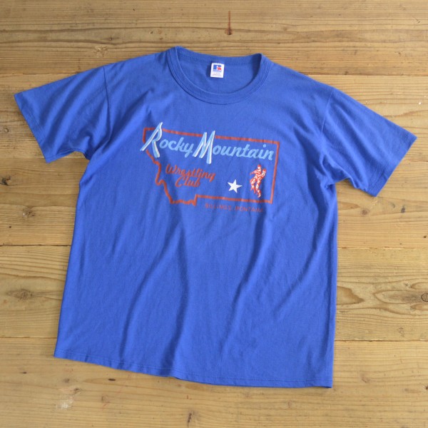 画像1: Russell Print T-Shirts MADE IN USA 【Large】 (1)