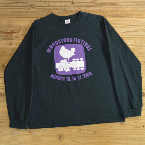 WOODSTOCK FESTIVAL ウッドストックフェスティバル ロング T WOODSTOCK FESTIVAL ウッドストックフェスティバル ロング T