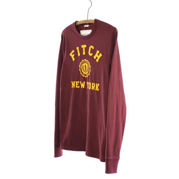 画像1: Abercrombie&Fitch アバクロンビー&フィッチ ロングTシャツ 【Mサイズ】 【SALE】 (1)