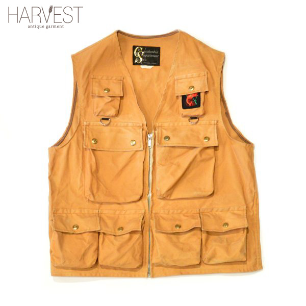 60-70s Columbia Sportswear Vintage Fishing Vest - HARVEST